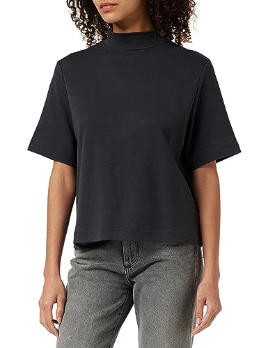 G-STAR RAW Moto Logo Mock T Wmn topy damskie, Szary (Shadow D23800-c812-992), M
