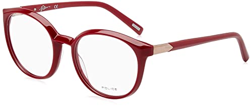 Police VPLF28 okulary, Shiny Bordeaux, 51 damskie, Shiny Bordeaux, 51