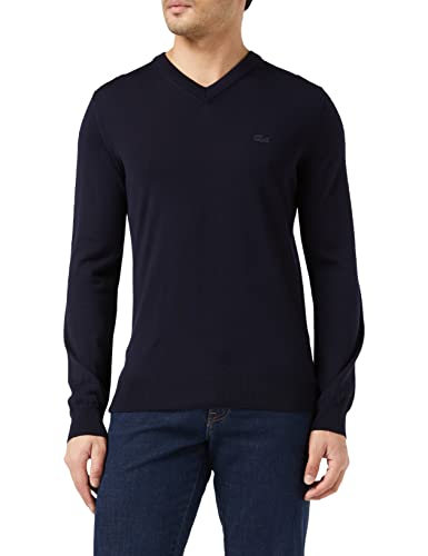 Lacoste sweter męski, granatowy, S