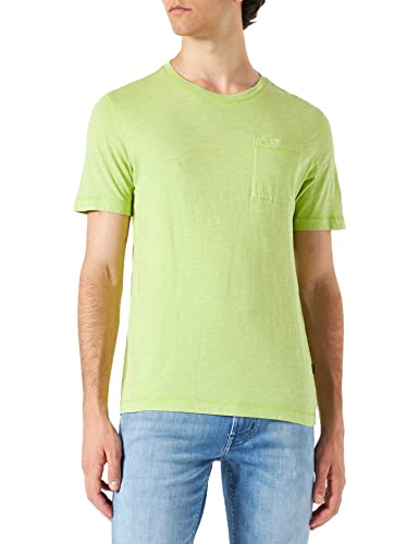 camel active T-shirt męski, zielony (Lime Green), S