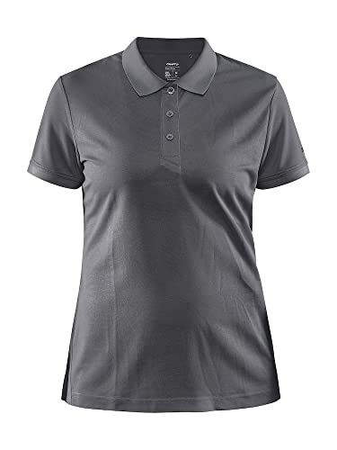 Craft Damska koszulka polo CORE Unify, GRIS, XXL, gris, XXL