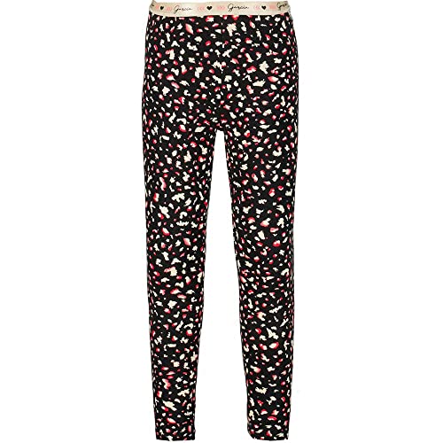 Garcia Kids Legginsy dziewczęce, ciemnoszary, 104 cm
