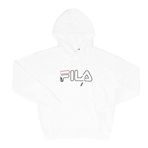 FILA Damska bluza z kapturem Salea, jasna biel, rozmiar XS, Bright White, XS