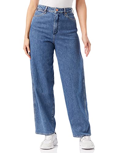 Wrangler Damskie spodnie polarne, zimowe HUE, W40/L34