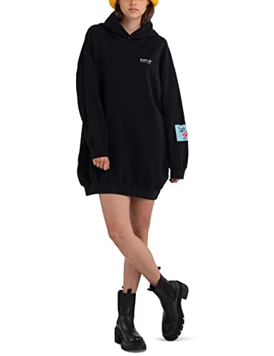 Replay Sukienka damska W9798A, 098 czarna, XL, 098 BLACK, XL