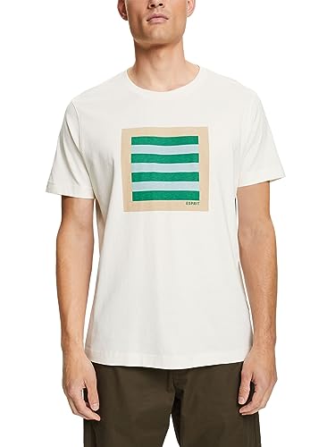 ESPRIT T-shirt męski, 056/Ice 2, S