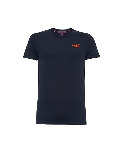 Superdry Vintage Logo Emb tee MW Koszula męska, Eclipse Navy, XXS