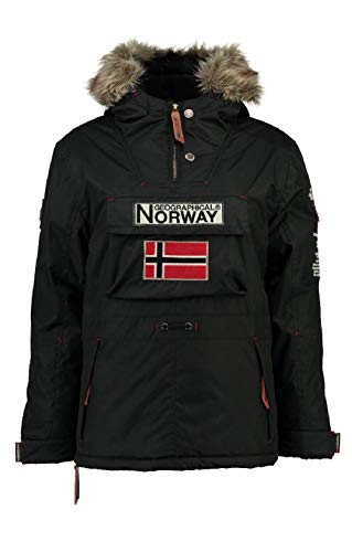 Geographical Norway Kurtka męska Boomerang, CZARNY, M