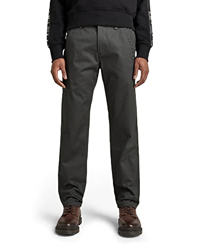 G-STAR RAW Pilot Straight Tapered Chino Spodnie męskie, szary (Cloack C900-5812), 32W