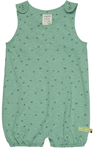 loud + proud Unisex dziecięce spodnie piłkarskie Slub Jersey z nadrukiem, certyfikat GOTS, bambus, 62-68
