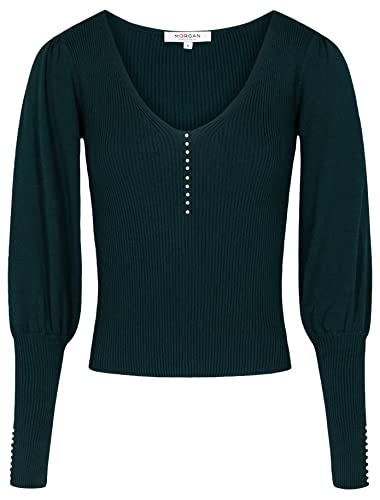 Morgan damski sweter, leśna zieleń, L, Leśna zieleń, L