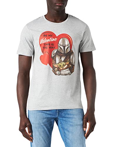 Star Wars Meswmants112 T-shirt męski, szary melanż, M