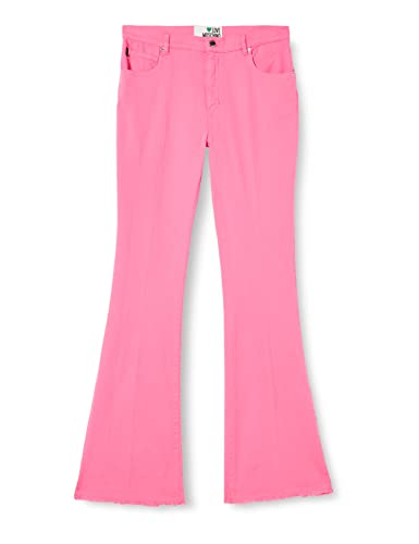 Love Moschino Damskie spodnie na co dzień, Fuchsia, 33