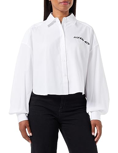 HUGO Damska bluza Elmire, White100, 34