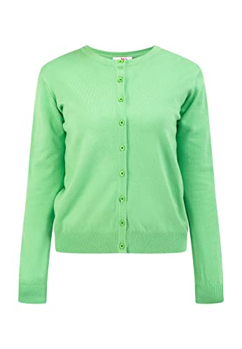 myMo Kardigan damski 12426713, jasnozielony, XL