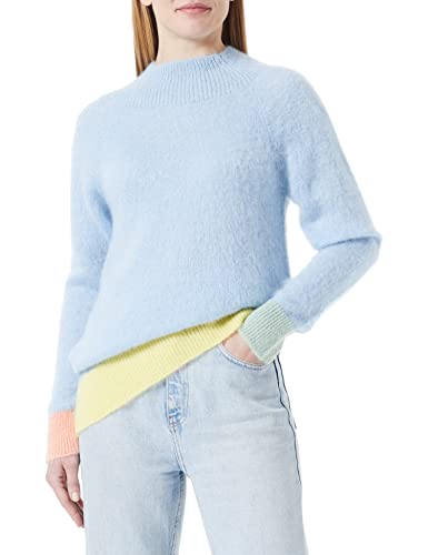 United Colors of Benetton Sweter damski Lupetto M/L 1042e200x, Dusty Light Blue 903, XS