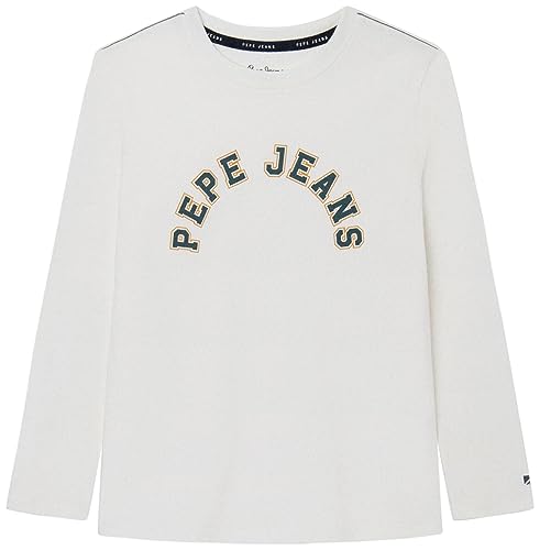 Pepe Jeans Damska koszulka Pierce, biały (Off White), 8 Jahre