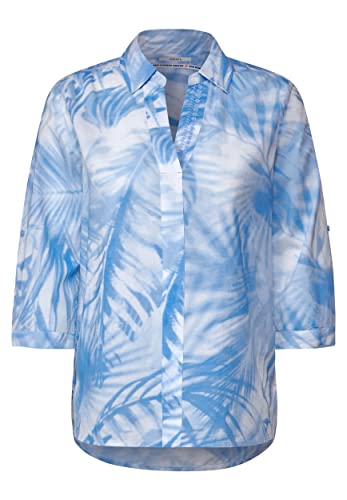Cecil Długa bluzka z nadrukiem, Tranquil Blue, XXL