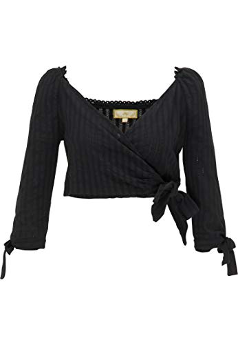 swirlie Damski top koronkowy 77133951, czarny, M, czarny, M