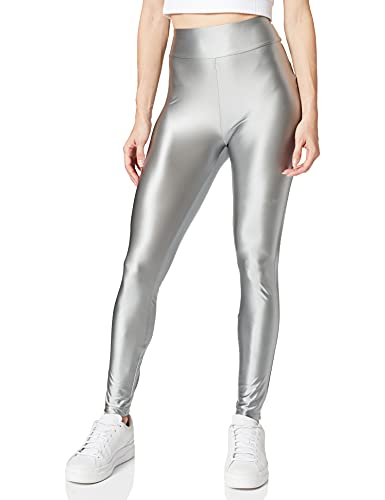 Urban Classics Damskie legginsy z wysokim stanem Shiny Metalic