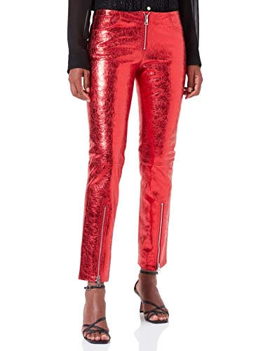 Just Cavalli Spodnie damskie spodnie, 306 Mars Red UK M
