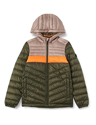 JACK&JONES JUNIOR Boy's JJEHERO Puffer Hood NOOS JNR Jacket, Exuberance, 164