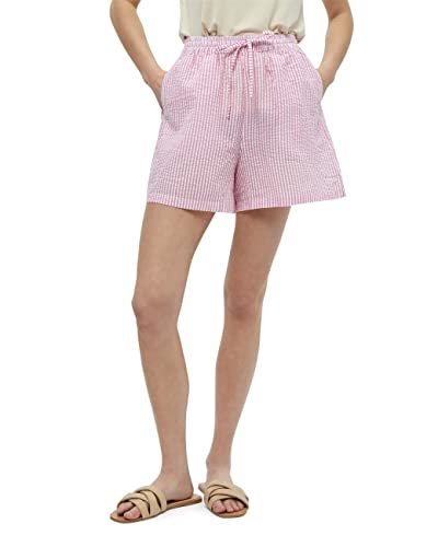 Peppercorn Szorty damskie Elaine, Różowa lemoniada w paski, XXL