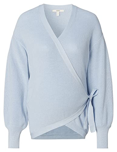 ESPRIT Maternity Dzianinowy kardigan, Light Blue - 443, XXL