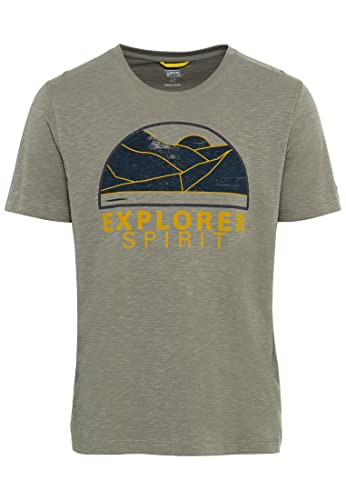 camel active Męski T-shirt, khaki, S