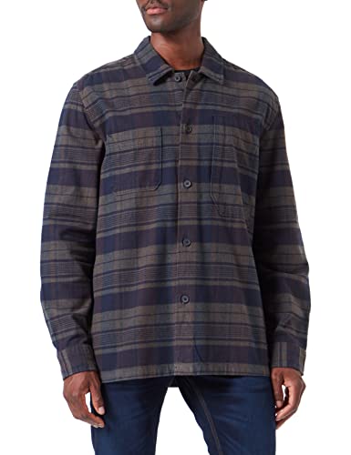 MUSTANG Męska koszula Clemens C Overshirt klasyczna, 2221 Overshirt_check 12330, XL