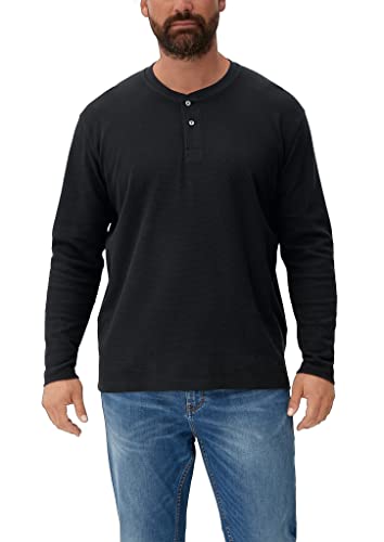 s.Oliver T-shirt męski, czarny, XXL