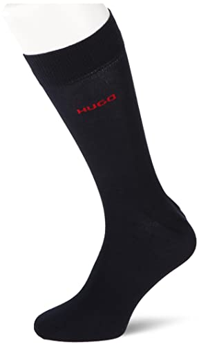 HUGO Skarpety męskie (2 sztuki), Ciemnoniebieski401, 43/46 EU