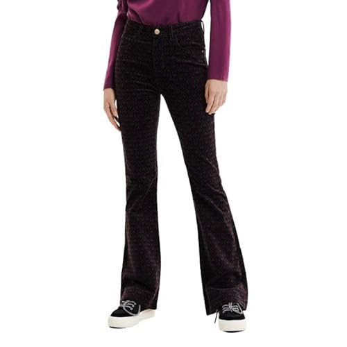 Desigual Spodnie damskie, 3028 Cereza, Czerwony, 40