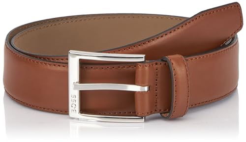 BOSS Męski pasek Ellotyo_Sz35, Medium Brown217, 105, Medium Brown217
