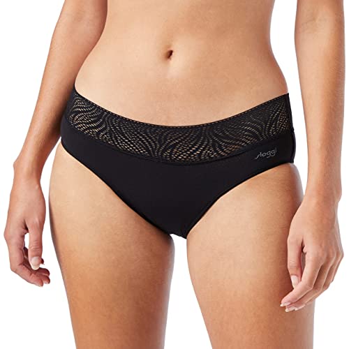 Sloggi Figi damskie (2 sztuki), czarny, S