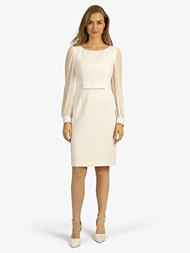 ApartFashion sukienka damska etui sukienka, kremowy, 34
