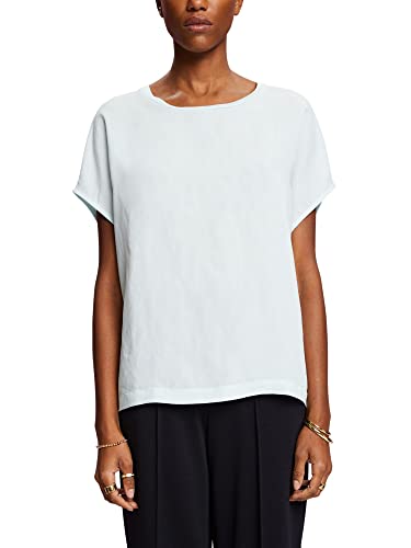 ESPRIT Collection T-shirt damski, 390/Light Aqua Green, XL