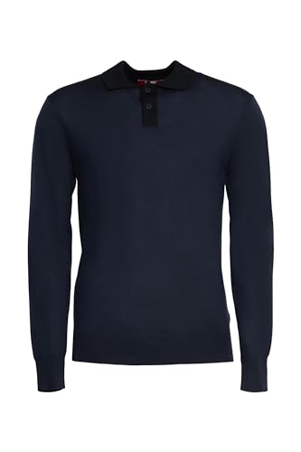 ESPRIT Sweter męski, 400/granatowy, L
