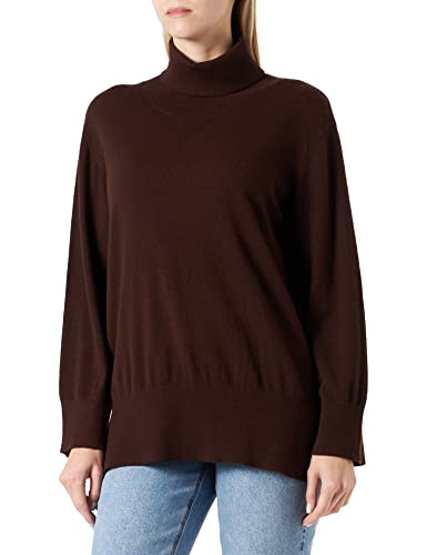 ICHI Sweter damski IHKAVA LS9, 1909151/Coffee Bean melanż, L