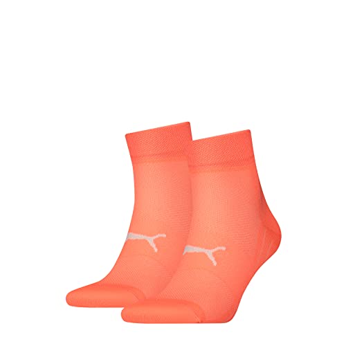 PUMA Rajstopy sportowe uniseks Light Quarter, Coral, 35/38, koralowy, 35-38 EU