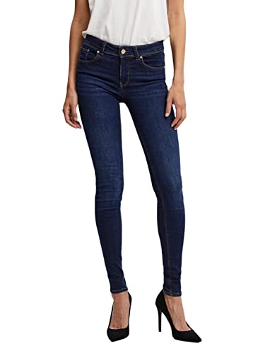 Vero Moda Dżinsy damskie, Ciemnoniebieski denim, M