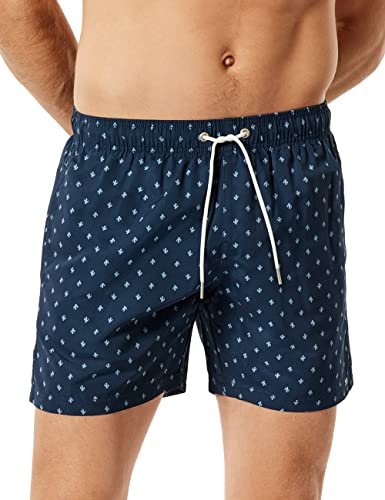 Schiesser Męskie szorty kąpielowe, niebieski, 4