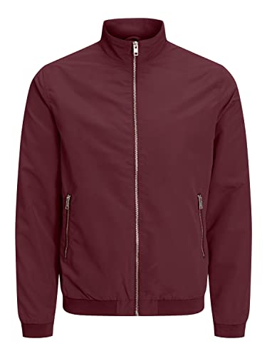 Bestseller A/S Męska kurtka bomberka JJERUSH Harrington NOOS, Port Royale, XXL, port royale