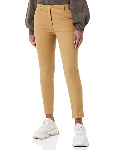 Sisley Damskie spodnie 4AI655AH6, spodnie, brązowe, 3U1, 42 (DE)