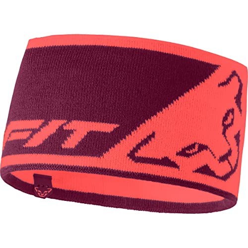 DYNAFIT Opaska z logo panterki, unisex, Hot Coral/6560, jeden rozmiar
