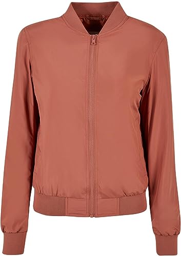 Urban Classics Damska kurtka bomberka, lekka kurtka lotnicza dla kobiet, w wielu kolorach, rozmiary XS-XL, Terracotta, XS
