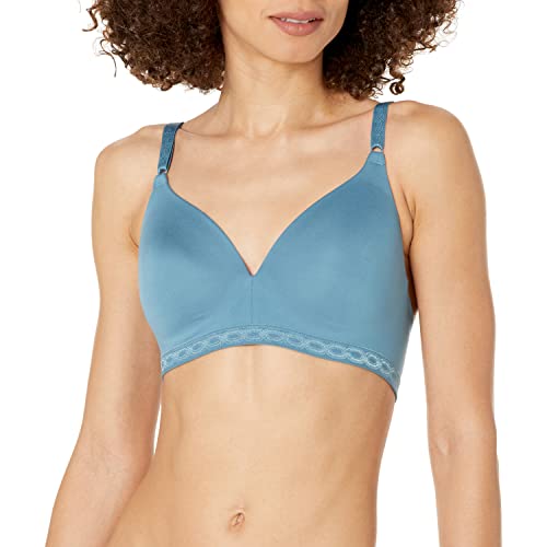 Warner's Damski biustonosz Cloud 9 bez fiszbin, niebieski (Aegean Blue), 70A