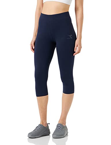 Diadora L.Legginsy 3/4 Core, Classic Navy, XXL Kobiety, Klasyczna marynarka wojenna, XXL