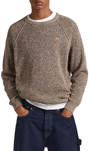 Pepe Jeans Sweter męski Sherwood, Żółty (ochra żółta), M