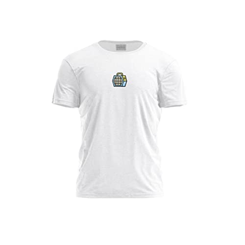 Bona Basics T-shirt męski, biały, XL